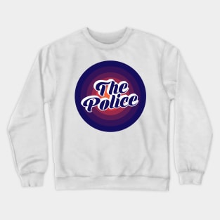 THE POLICE - BLURN CIRCLE Crewneck Sweatshirt